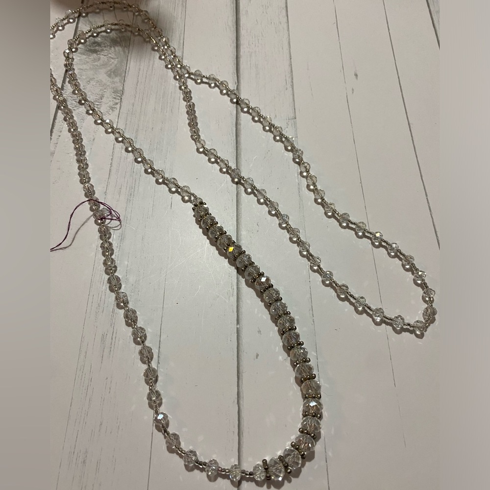 Long vintage necklace